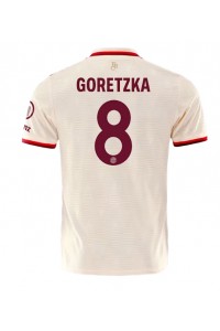 Fotbalové Dres Bayern Munich Leon Goretzka #8 Třetí Oblečení 2024-25 Krátký Rukáv